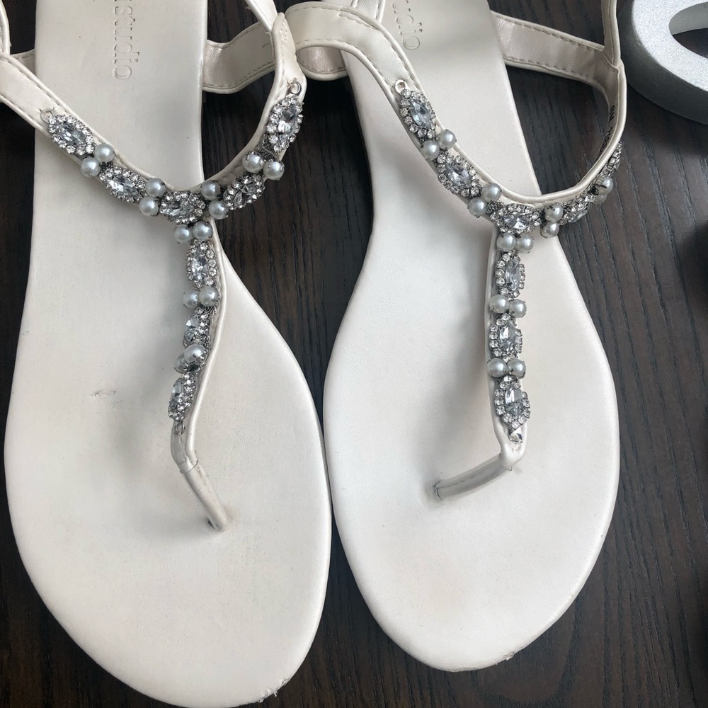 David’s bridal sandals